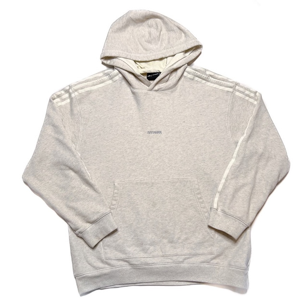 Adidas x Ivy Park Light Grey Oversized Hoodie